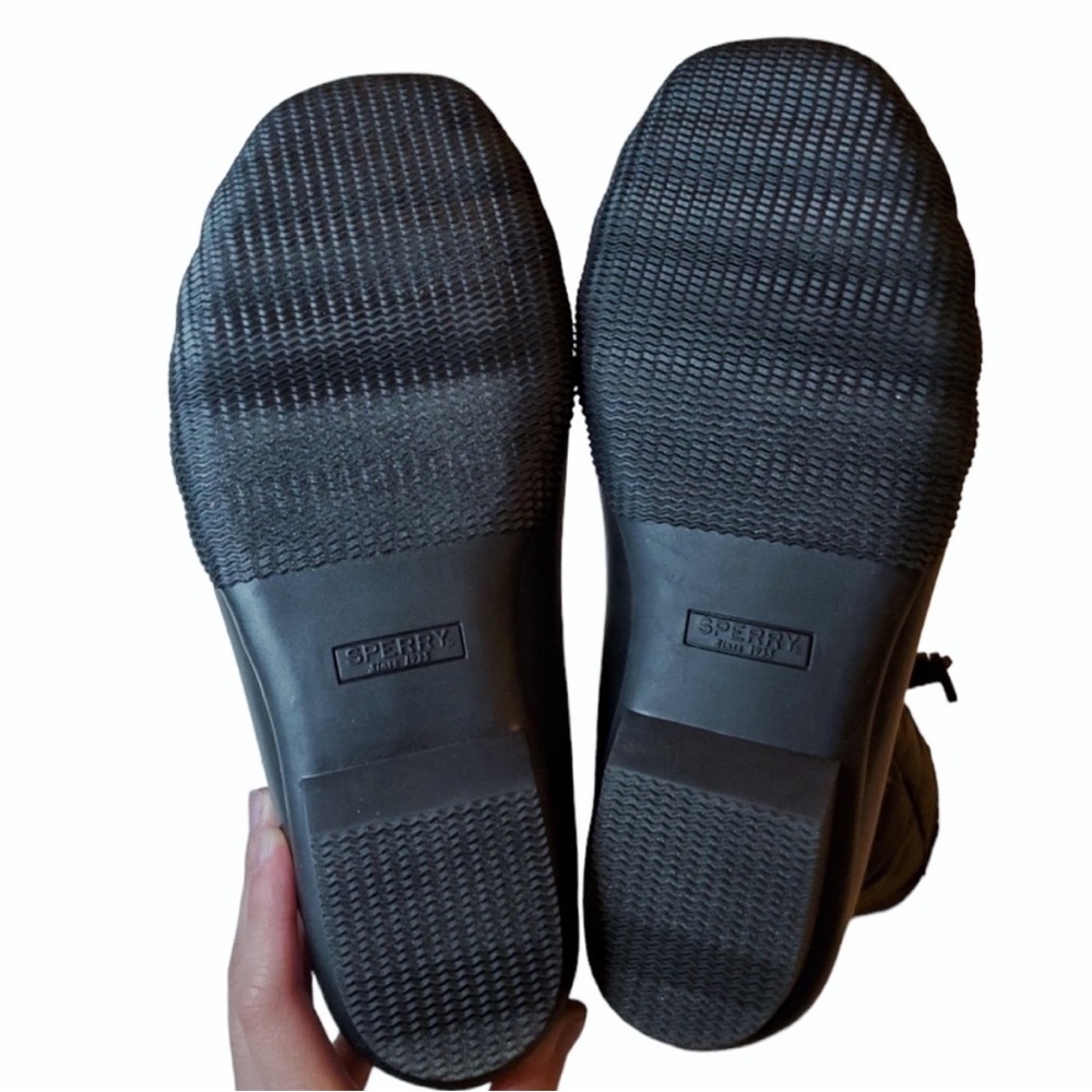 Sperry Women's Quilted Black Rain Boots - Picture 6 of 10